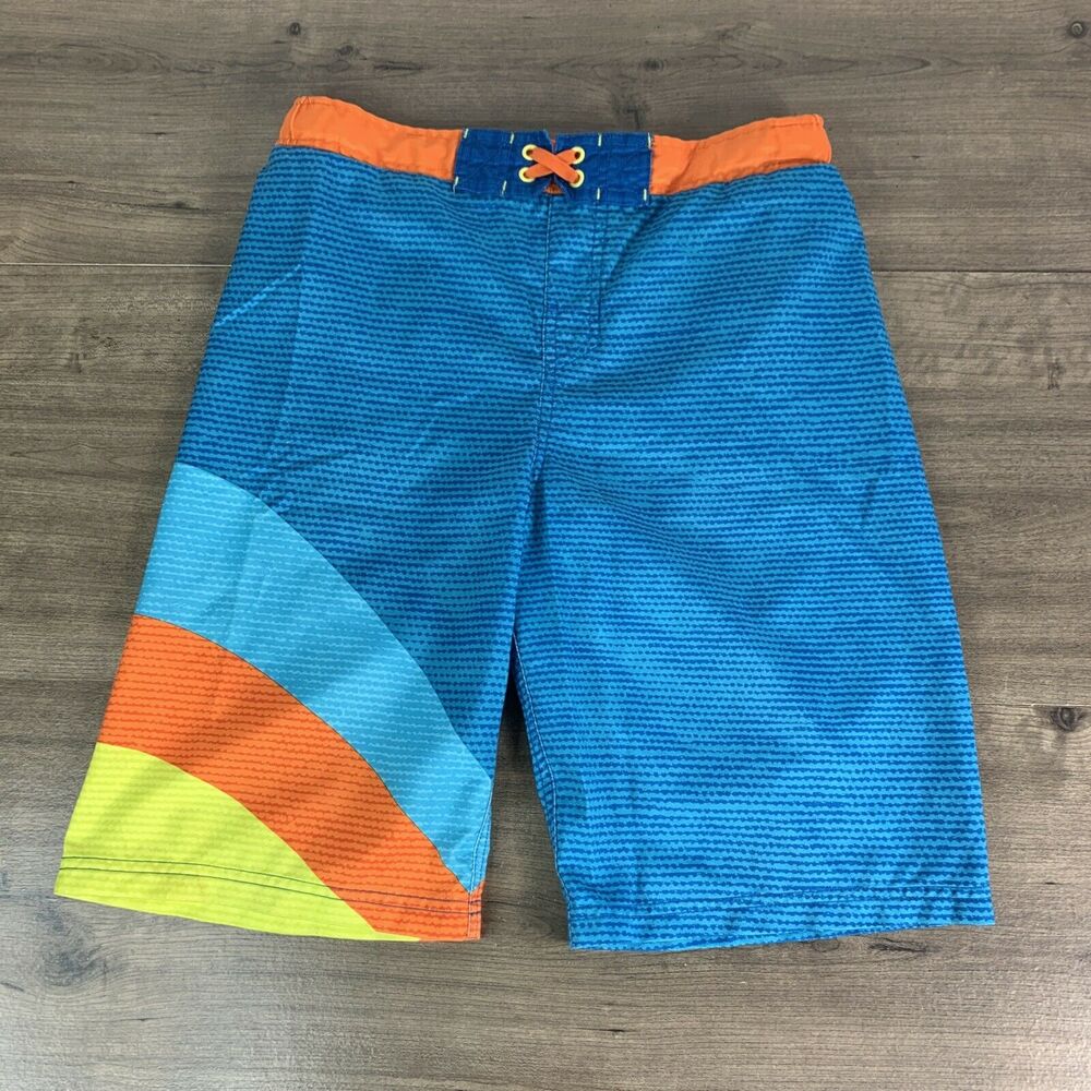 Cherokee Boys Youth Board Shorts Size XL Swim Trunks Shorts Blue Surf Beach